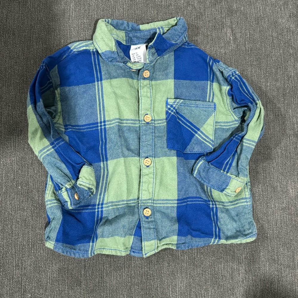 Flannel Buttondown